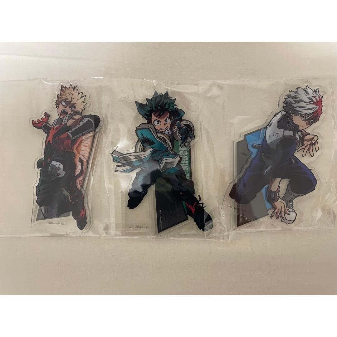 Used My Hero Academia Acrylic Stand WORLD HEROS MISSION
