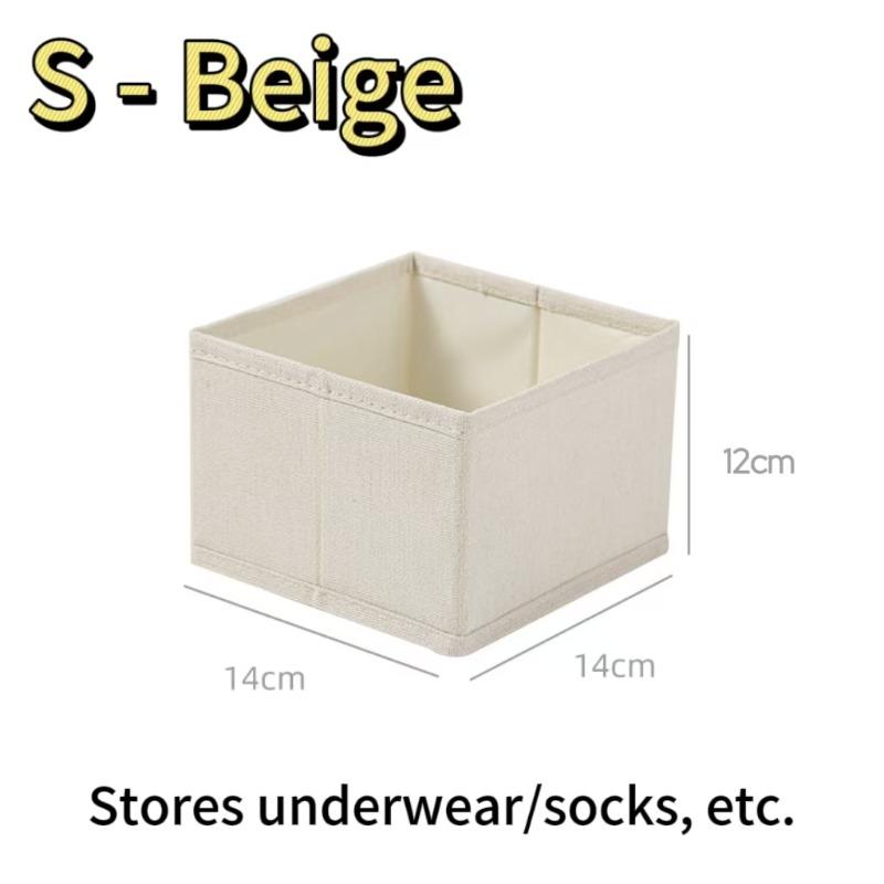 Складной органайзер для нижнего белья, бюстгальтеров, носков, органайзер для ящиков шкафа, коробки для хранения носков, шарфов, нижнего белья, органайзер для одежды в гардеробе 1PCS