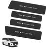 Alphard 40 Series Exclusive Scuff Plates 2023 Includes Scuff Side Step Protective Side Step Gold Foil Hot Stamping Interior Unify Prevents Dirt and