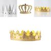 Stilvolle goldene Krone für Kinder, perfekt für Halloween- und Geburtstagsfeiern