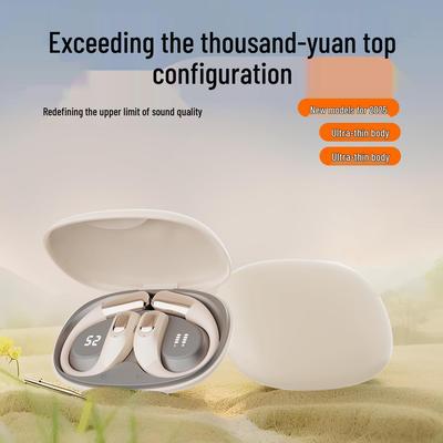 2025 Air Conduction Wireless Bluetooth Noise-Cancelling Sports Earphones with High-Quality Sound & Long Battery Life
