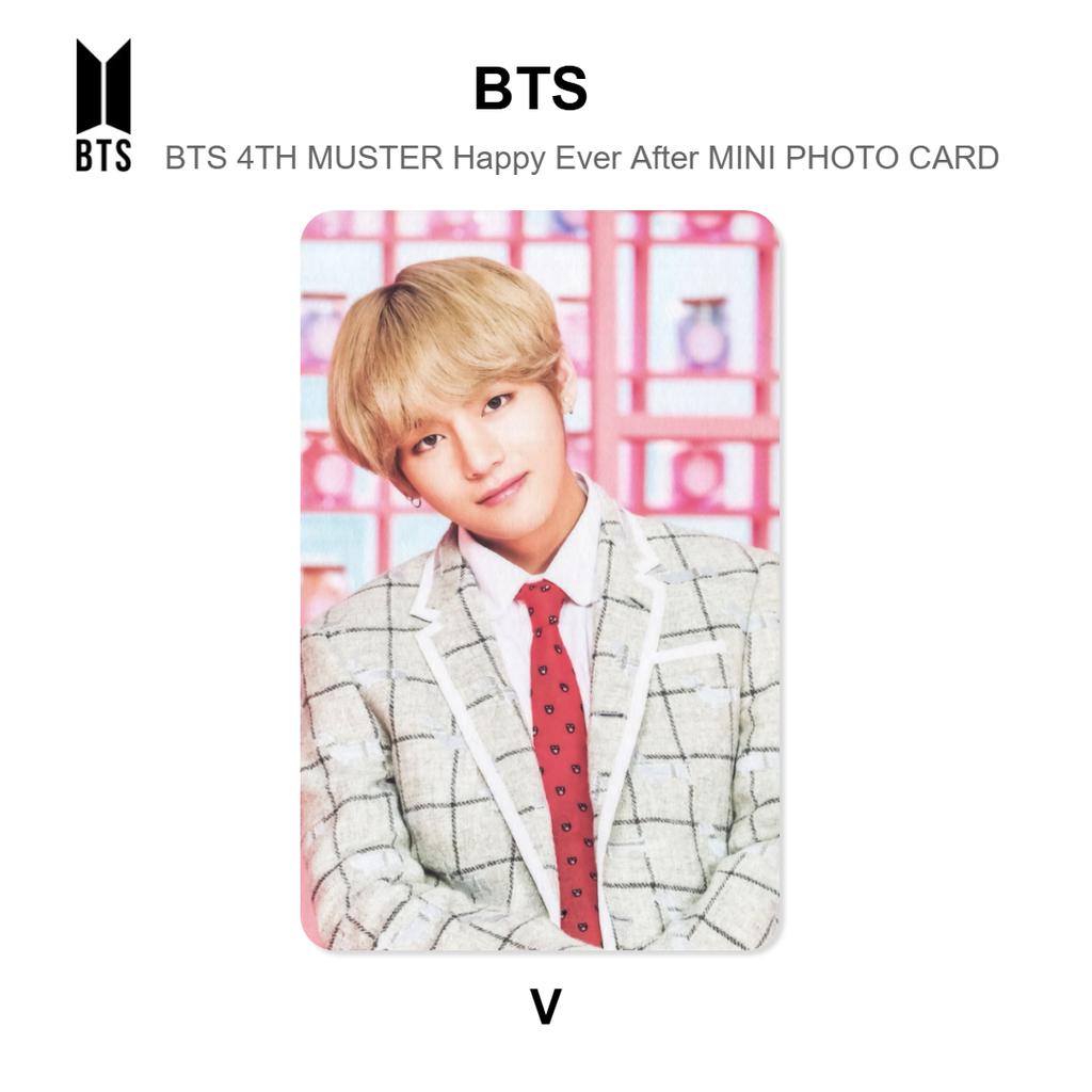 BTS BTS 4TH MUSTER Happy Ever After MINI PHOTO CARD Official Photocard
