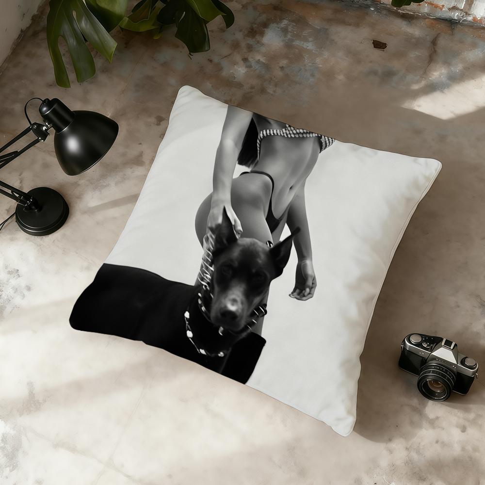 Fashion Sexy Women Cushion Cover Home Office Convenient Nordic Simplicity Hit With Zipper Cushion Cover