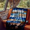 Dad Hero Blanket Personalized Name Soft Comfortable Stylish Blanket Car Blanket Perfect For Travel Camping Outdoor Home Suitable For All Seasons