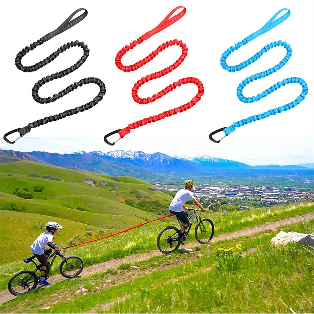 Tow Rope Outdoor Children Adult MTB Elastic Belt for Mountain Bike Reflective Traction Rope with
