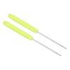 PATIKIL Badminton Racket String Tennis Racket String Straightening Guide Yellow Awner, 2-Piece Tool,