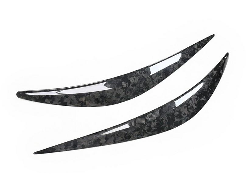 Infiniti Q50/Q50L Carbon Fiber Headlight Eyebrow Stickers - Bestseller