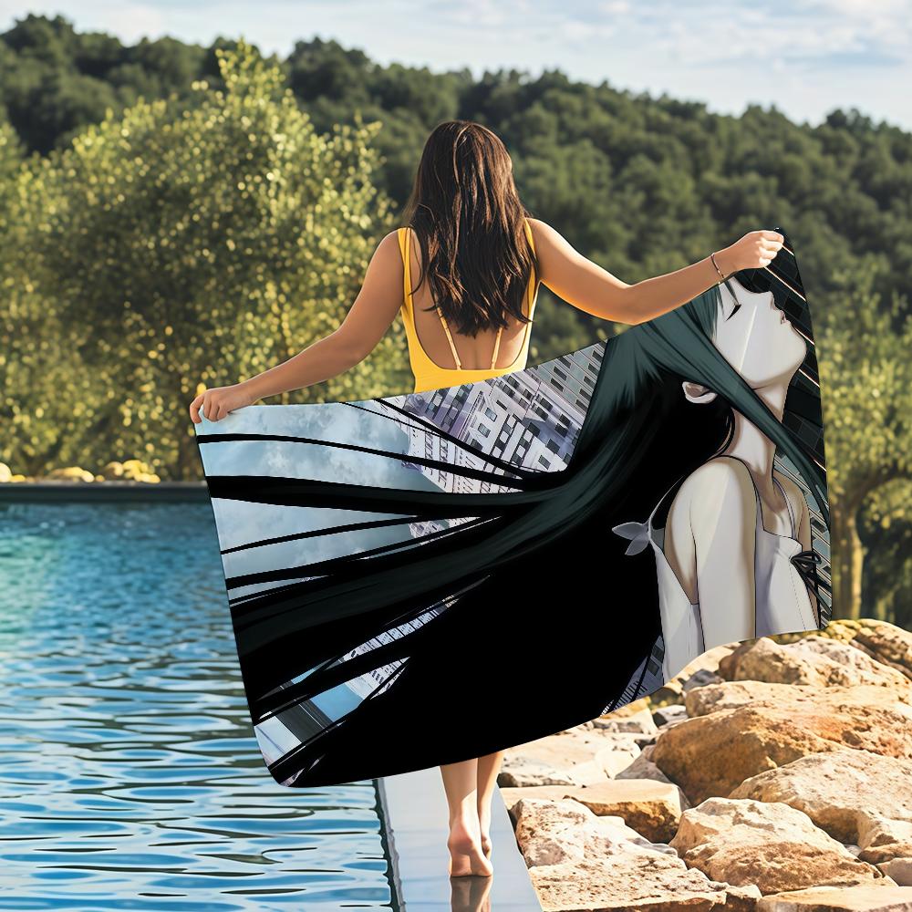 

Game Saya no Uta The Song of Saya Towel Quick Drying Beach Towels Are Suitable For Swimming Pools Camping Yoga And The Gym W40*H60(CM)