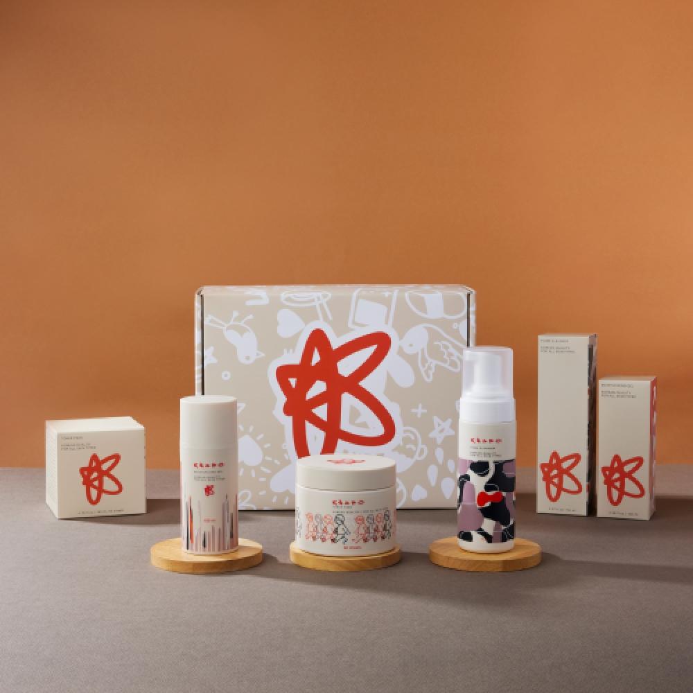 Knspo Essential Pack  Cleanser  Toner Pad  Ampoule Gel NONE