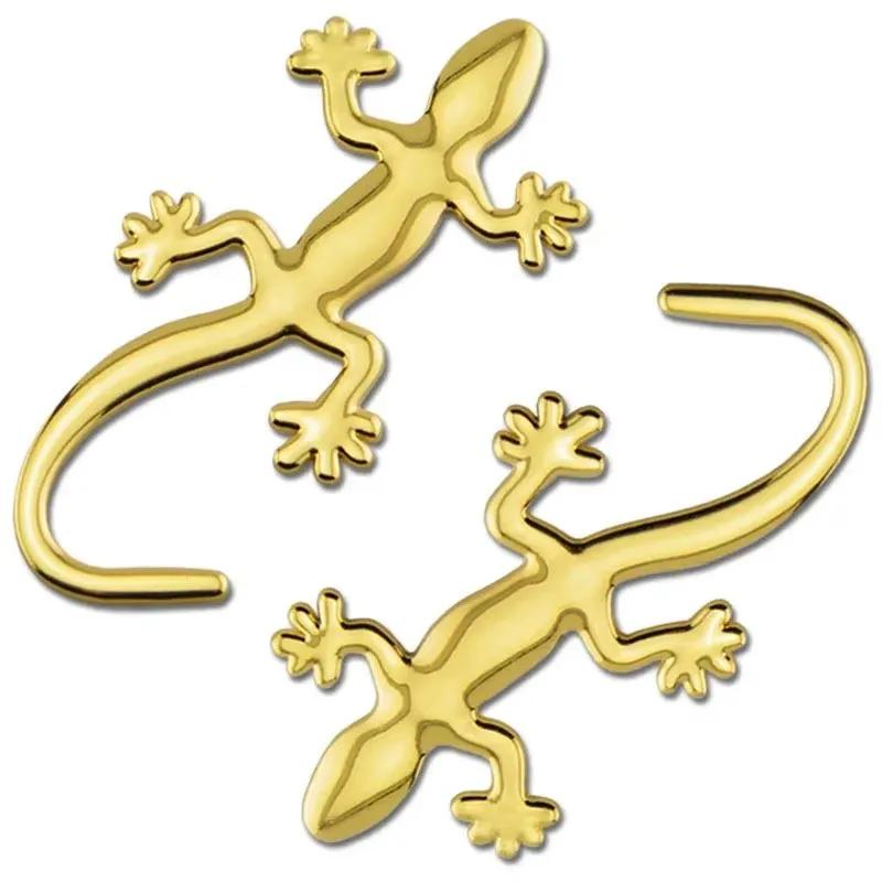 1PC 3D Plastic Gecko Lizard Decal Waterproof Car Truck Sticker Lizard Gecko Decal Badge Emblem Decor Car Accessories
