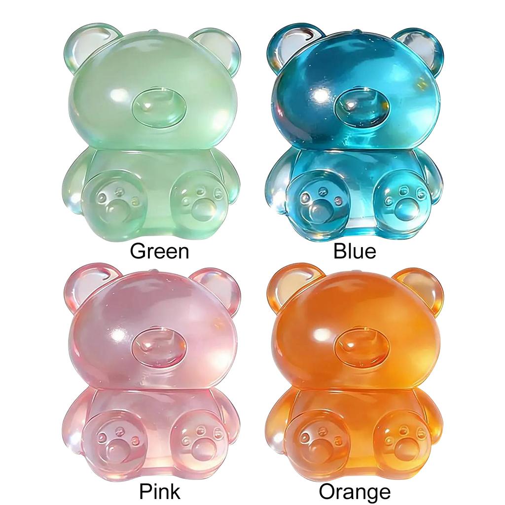 Cute Bear Sensory Toy Animal Bear Soft Slow Rising Toy Fun Animal Shape Squishies Easter Basket Stuffers for Adults Party Favors