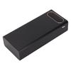 L16 16x18650 DIY Power Bank 2 USB Output 22.5W Fast Charging Battery Box Case with LCD Display and Micro Type C