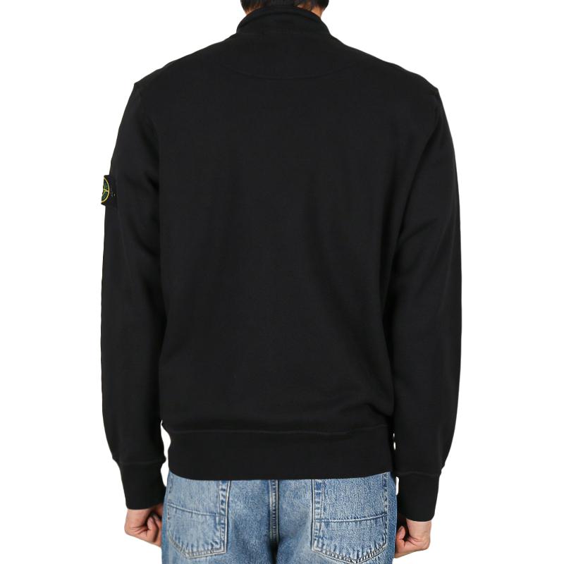 STONE ISLAND Giacca da Uomo a Manica Lunga con Zip e Collo Alto, Patch Monocolore, Giubbotti L1S156100063S0051-V0029