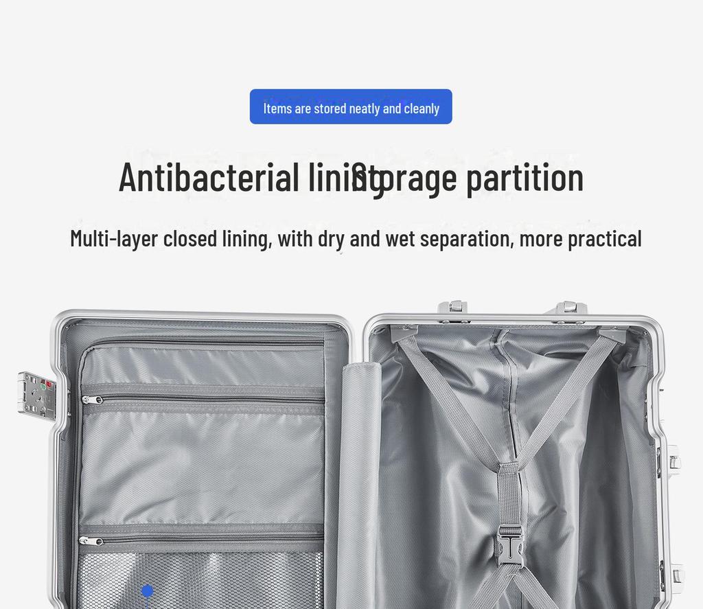 Yongsheng 20" Aluminum Frame Cabin Trolley with Anti-Fall Lock