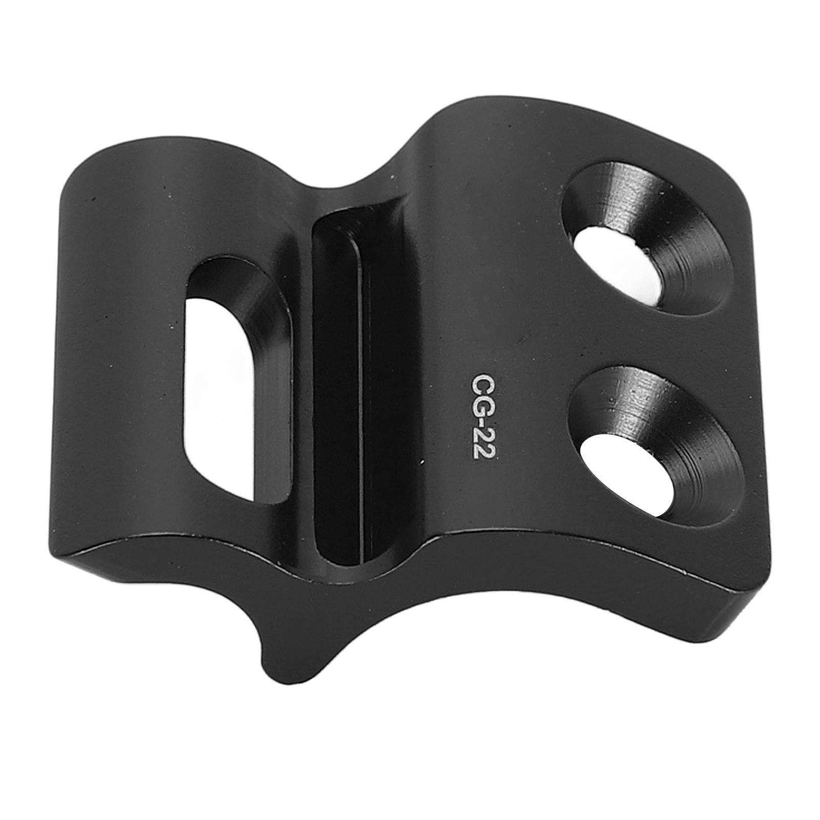 Front Derailleur Hanger Aluminium CNC Processing Anodic Oxide Coating Road Bike Front Derailleur Hanger for Accessory