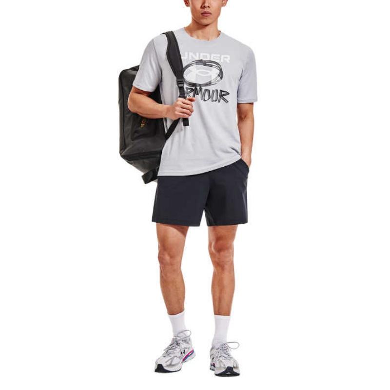 Under Armour T Shirt Men's Modern Gray 1382858-012