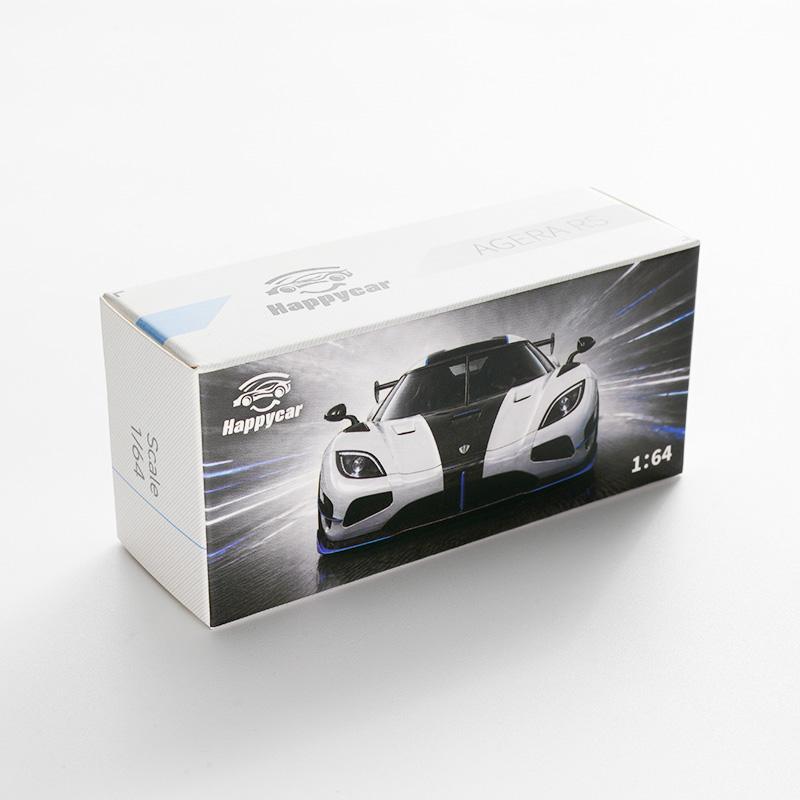 Auf Lager Happycar 1:64 Miniatur Agera Rs Diecast Auto Modell Spielzeug Simulation Legierung Sportwagen Sammlerstück Schreibtischdekoration