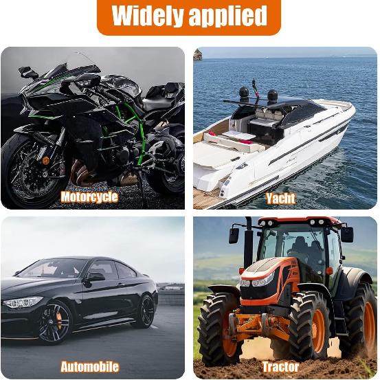 Long Neck Oil Funnel, Plastic Spill Saver Funnels, Multi-Function Funnel for All Automotive Oils, Water, Diesel Fuel, Lubricants, Engine Oils,