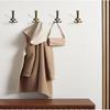 1Pcs Zinc Alloy Bronze Wall Mounted Hook Rustic Key Coat Bag Hat Hanger Robe Hooks Hanging Kitchen Bathroom Room Coat Rack Hooks