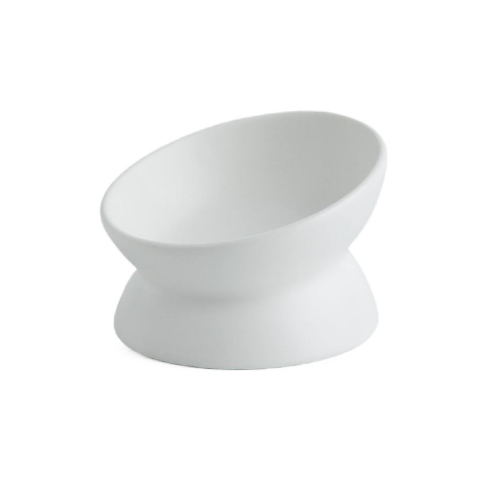 Protect The Cervical Cat Bowl Minimalist Ceramic Pet Bowl Dog Cat Food Bowl  Pet Supplies