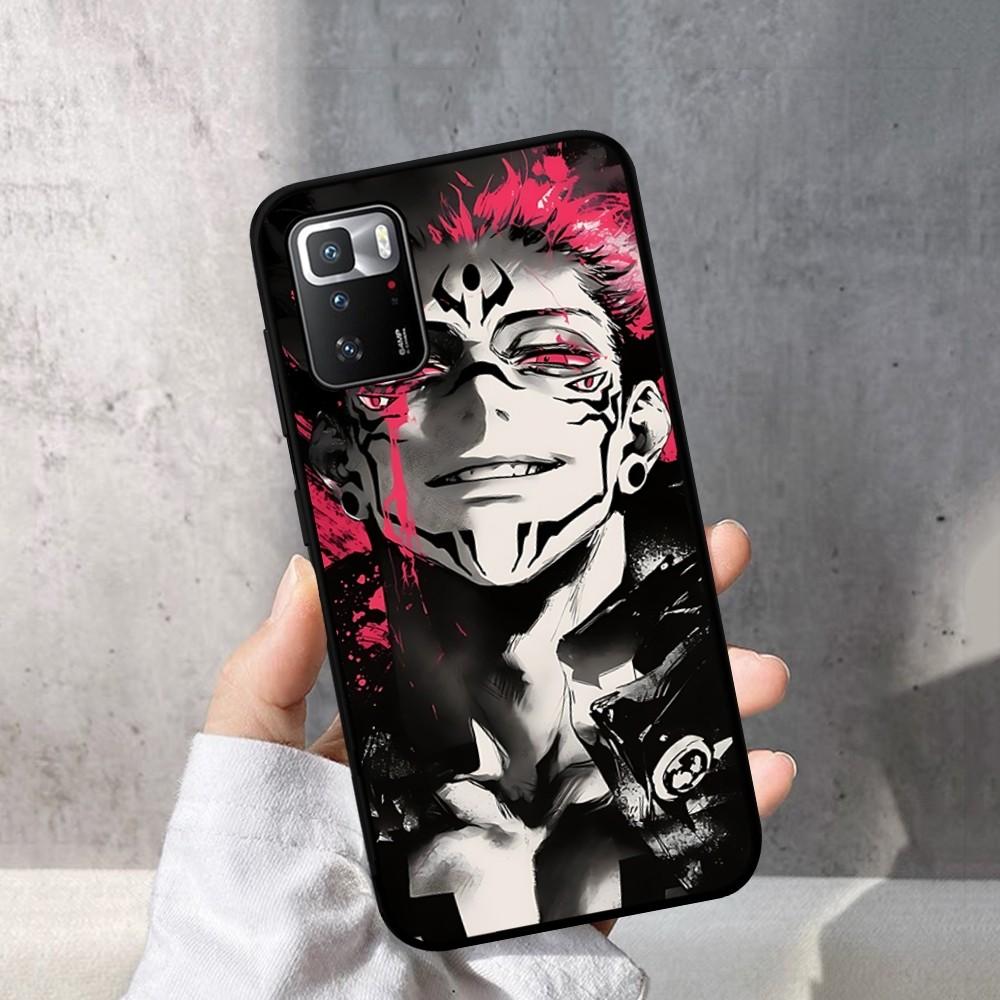 

Чохол для телефону Jujutsu Kaisen Ryomen Sukuna Для Redmi Note 4 X 5 A 6 7 8 T 9 9S 10 11 11S 11Epro Poco M3 Pro Redmi Note11Epro