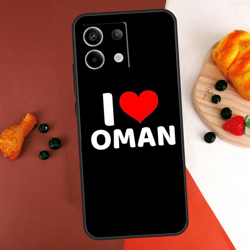 Oman Flag Case For Xiaomi Redmi Note 14 9 10 11 12 13 Pro 9S 10S 11S 12S Redmi 13C 10C 12C 14C Coque