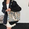 Yogodlns Stilvolle Lässige Tragetasche für Damen Böhmischer Ethnischer Stil Umhängetasche für den Täglichen Weg zur Arbeit Shopper Handtasche für Büroangestellte
