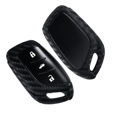 Carbon Fiber Silicone Fob Key Cover Case For MG 4 2026 Mg4 Ev MG HS GT ZS EV ZX MG5 MG6 for Roewe RX3 RX5 RX8 ERX5 I6 I5