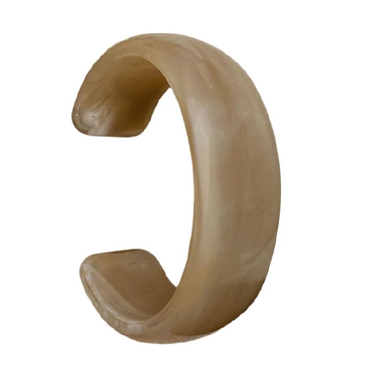 Practical Wide Acrylic Bangle Bracelets Geometric Bangle Statement Jewelry Suitable for Women Matching Fashion Outfits