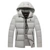 2025 Winter Retro Detachable Hood Puffer Jacket Unisex Thick Warm Casual Coat