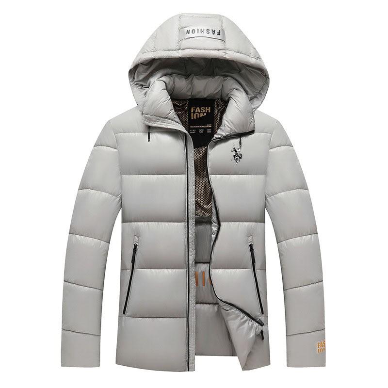 2025 Winter Retro Detachable Hood Puffer Jacket Unisex Thick Warm Casual Coat