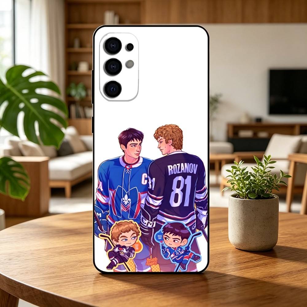 H-heated R-rivalry Cute  Phone Case For Samsung S25,S24,S21,S22,S23,S30,Ultra,S20,Plus,Fe,Lite,Note,10,Black Cover