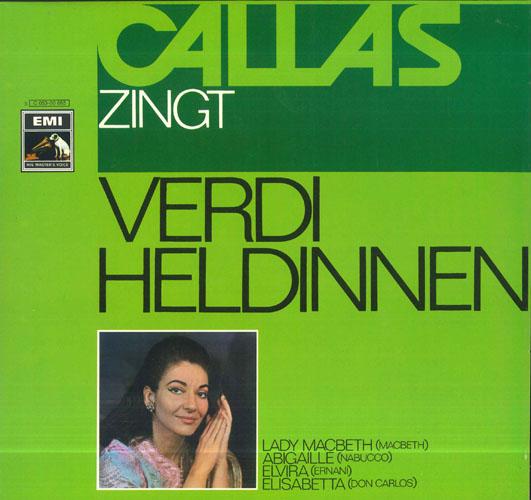 

LP Record MARIA CALLAS Callas Zingt Verdi Heldinnen 5C05300865 EMI Netherland Classical Used