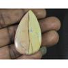 58Cts. Natural Maligano Jasper (27X46X05MM) Pear Cabochon Loose Gemstone B-276