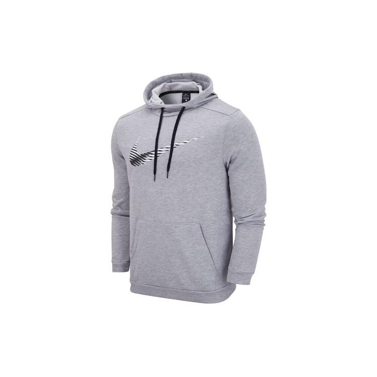 Men s Nike Dri-fit Casual Pullover Training Dark Grey DJ0276-063 S