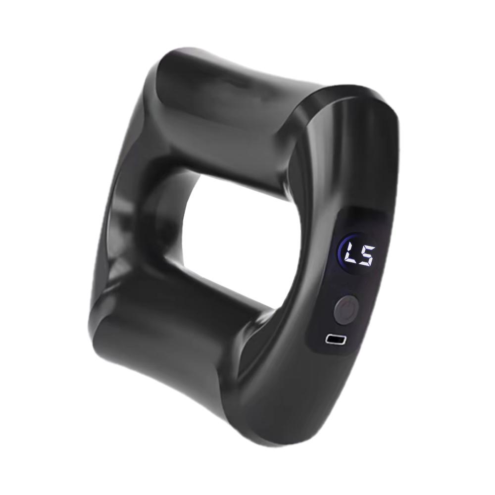 Electric Body Fascia Ring Fitness Massage Ring Vibration Body Shaping Massager Abdomen Belly Waist Deep Tissue Massage Device