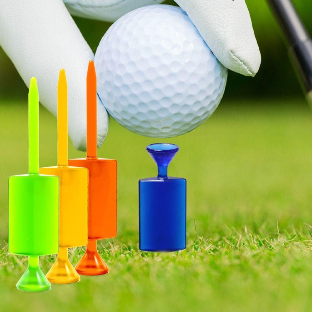 Enhance Distance Golf Ball Pegs Precise Swing Golf Ball Holder Plastic Ball Pegs  Golf Practice