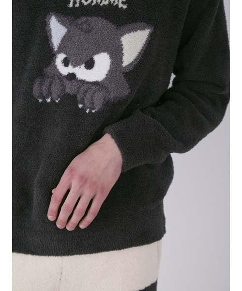 gelato pique HOMME Baby Moco Cat JQD Pullover PMNT244930 DGRY L Men's