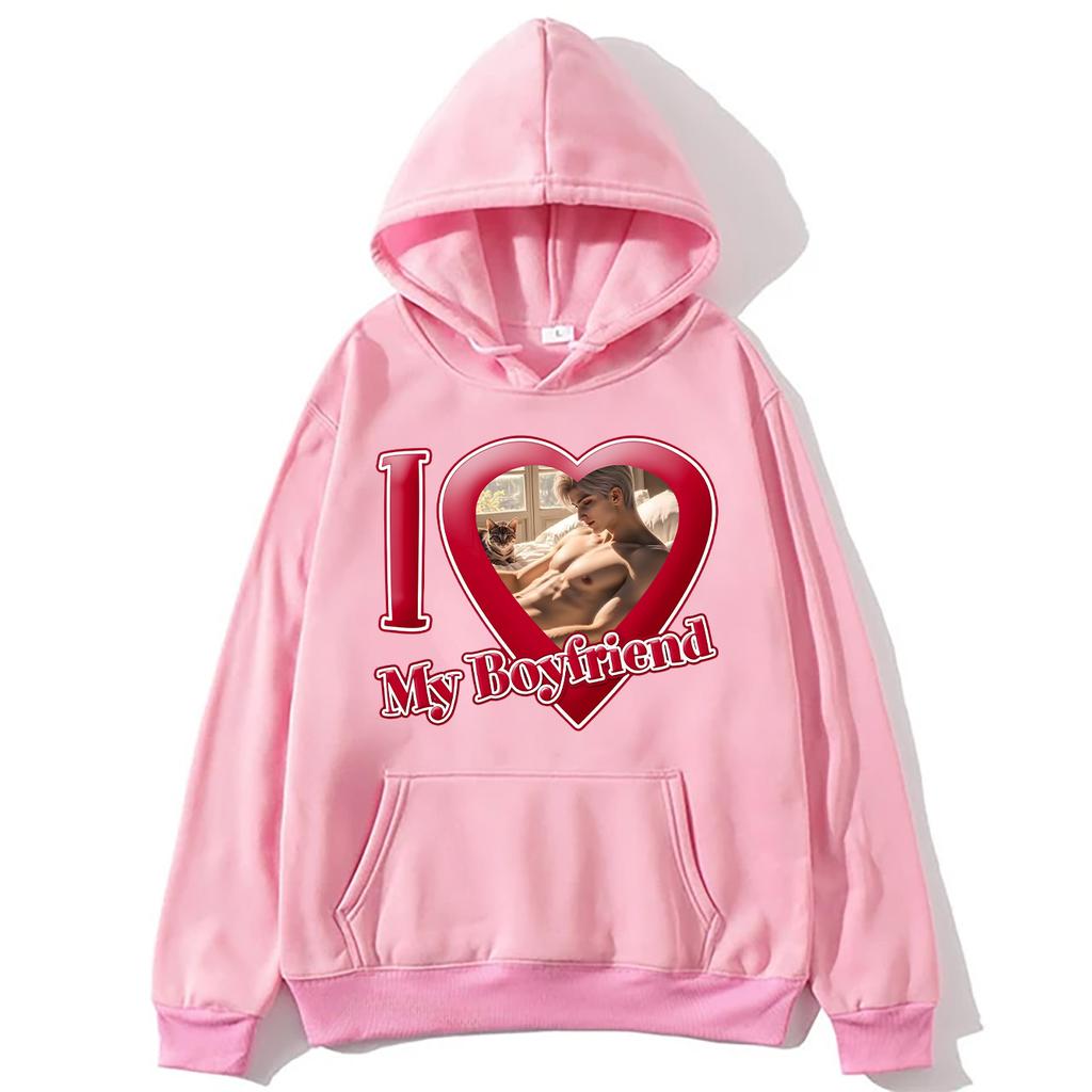 Valentines Day Perfect Hoodies Love and Deepspace Sylus Pullovers I Love My Boyfriend Sylus Sweatshirts Fashion Hoody