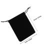 10Pcs Eyelash Pattern Drawstring Gift Bags Black 9x12cm Candy Pouch Wedding Favor Jewelry Storage Party Pouch Drawstring Bags
