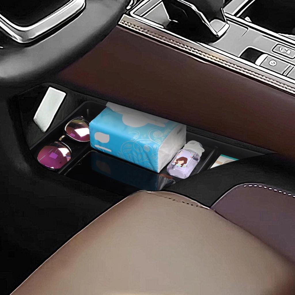 For Nissan Pathfinder 2022 2023-2025 R53 Center Console Lower Storage Box Armrest Storage Box Multi-functional Car Phone Holder