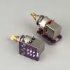A250K/B250K/A500K/B500K Pcb Mod Dpdt Push-Pull Brass Pot Metric Split Shaft 9.5Mm Potentiometer For Guitar Bass