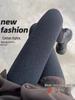 Gray Plus Velvet Women's Leggings, Thick Winter Pants, Footed Warm Pantyhose, Plus Size for Curvy Figures