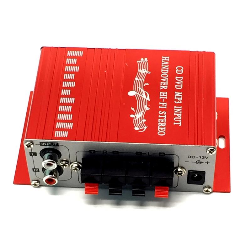 12V 2CH Mini Hi-Fi Stereo Audio Malý zesilovač AMP pro autorádio MP3