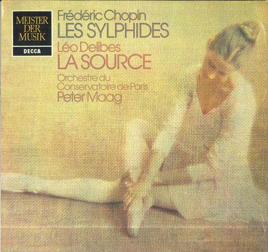 

LP Record CHOPIN DELIBES PETER MAAG PARIS Les Sylphides La Source 642025 DECCA Germany Classical Used