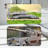 Non-Toxic Ww2 Army Railway Gun Building Blocks Military Weapon Tank Children Toys Armored Cars Model Moc Bricks Adult Kids New Year Gifts