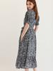 MONTEETH Dream Dress Floral Navy