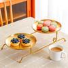 Cake Stand Serving Nordic Dessert Display Plate Fruit Snack for Shower Christmas