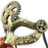 Steampunk Mardi Gras Mask Masquerade Mask Costume Party Supplies Venetians Mask Decor for Women,Men Half Face Mask