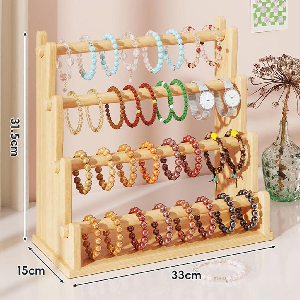 Bangle Bracelet Holder Jewelry Display Stand Scrunchie Organizer Hair Rope Rack for